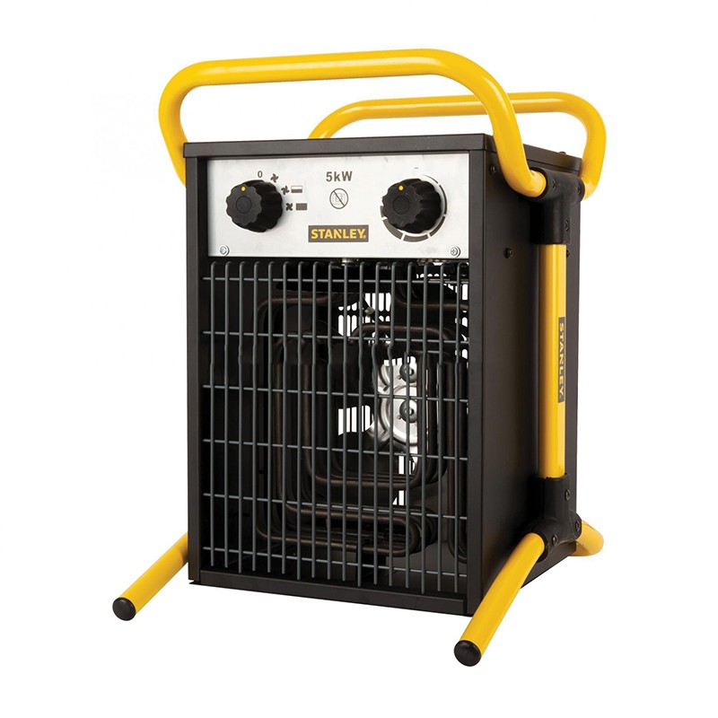 Aeroterma industriala putere 5 kW, termostat mecanic, 2 trepte de incalzire, carcasa metalica - imagine 4